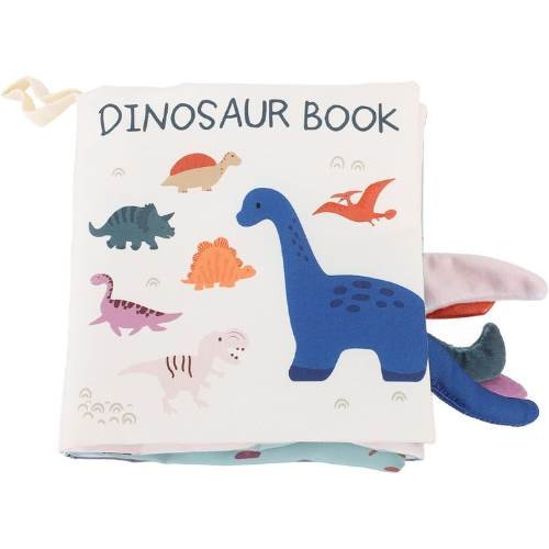 libro sensorial de dinosaurio